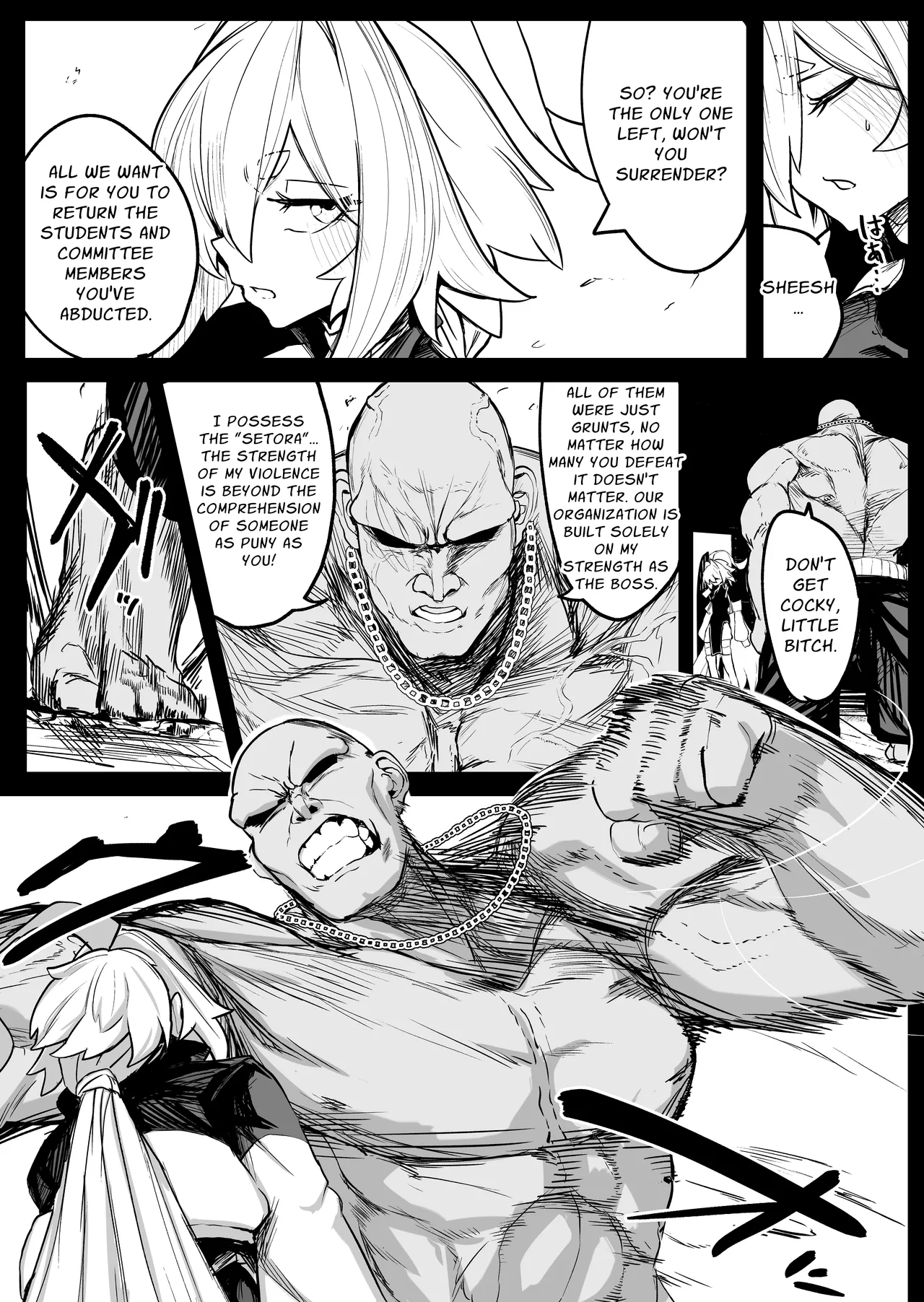 Hentai Manga Comic-Scattered Blossom ~Strongest Female Martial Artist's Femcorrupting Violation~-Read-8